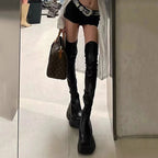 Women Punk 10 CM Platform Chunky Gothic Boot