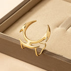 Colorful Windmill Titanium Steel Cute Lip Stud