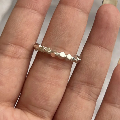Y2K Crystal Heart Gothic Ring