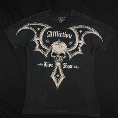 Skull Graphic Cotton T-shirt