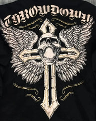 Affliction Retro Gothic Skull Hoodie