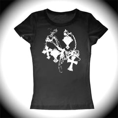 Letter Graphic Slim Cotton T-shirt