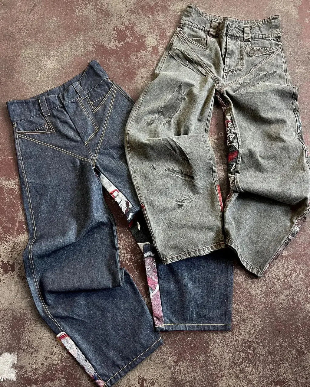 Retro Gothic Graphic Pant