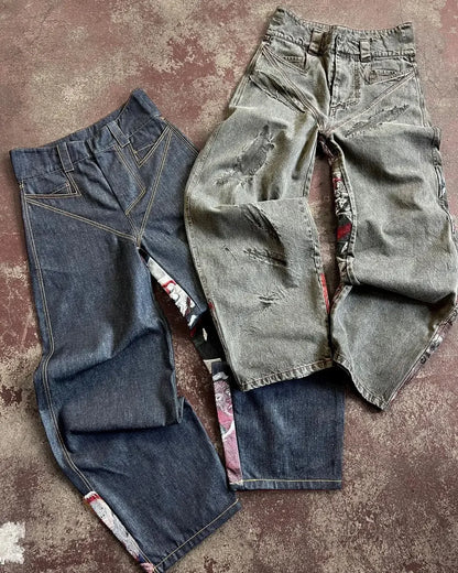 Retro Gothic Graphic Pant