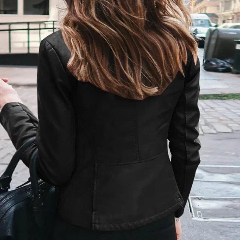Slim Fit Moto Jacket