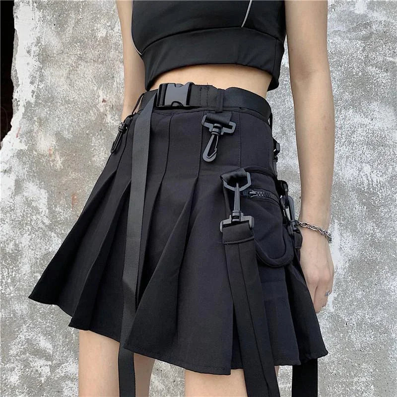 Pleated Harajuku Preppy Skirt Main image