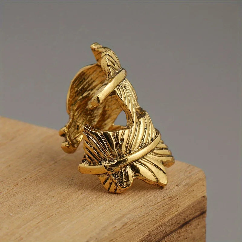 Vintage Black Dragon Claw Zinc Alloy Earring