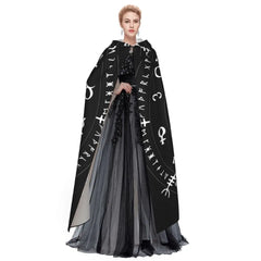 Zodiac Embroidered Cloak