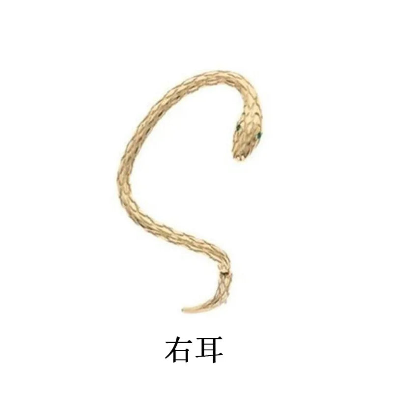 Snake Punk Clip Earring Without Piercing