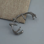 Vintage Black Dragon Claw Zinc Alloy Earring