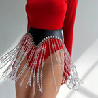 Fashion Gothic Street Style Tassels Belt