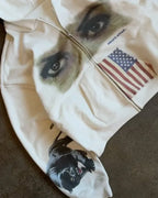 Gothic Hip Hop Oversized Hoodie