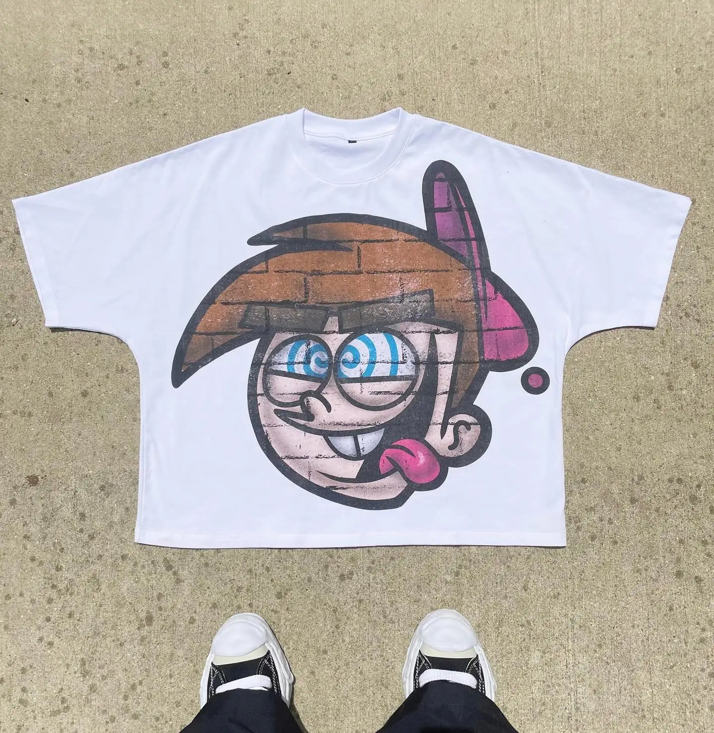 Streetwear Cartoon Kids Printed T-shirt Main image