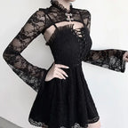 Vintage Lace Mesh Top