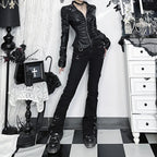 Slim Fit Zipper Detail Jacket