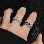 Punk Gothic Bat Wing Ring