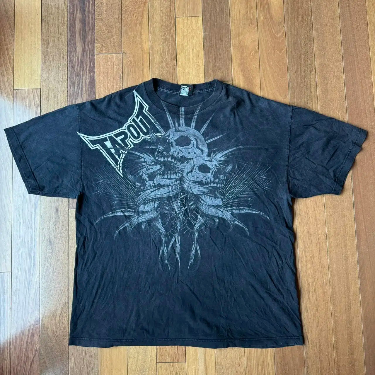 Tapout Skull Graphic Printed Cotton T-shirt Main image