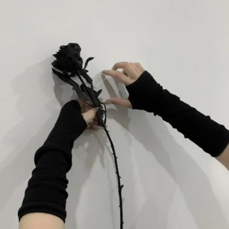 Gothic Knitted Punk Glove