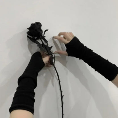 Gothic Knitted Punk Glove