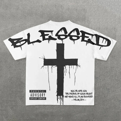 Trendy Y2K Character Graphic Cotton T-shirt