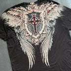 Pure Cotton Gothic Oversized T-shirt