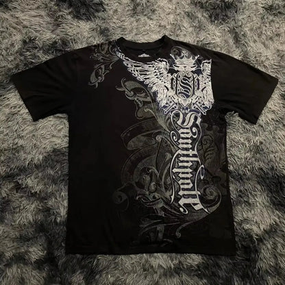 Multicolor Graphic Cotton T-shirt