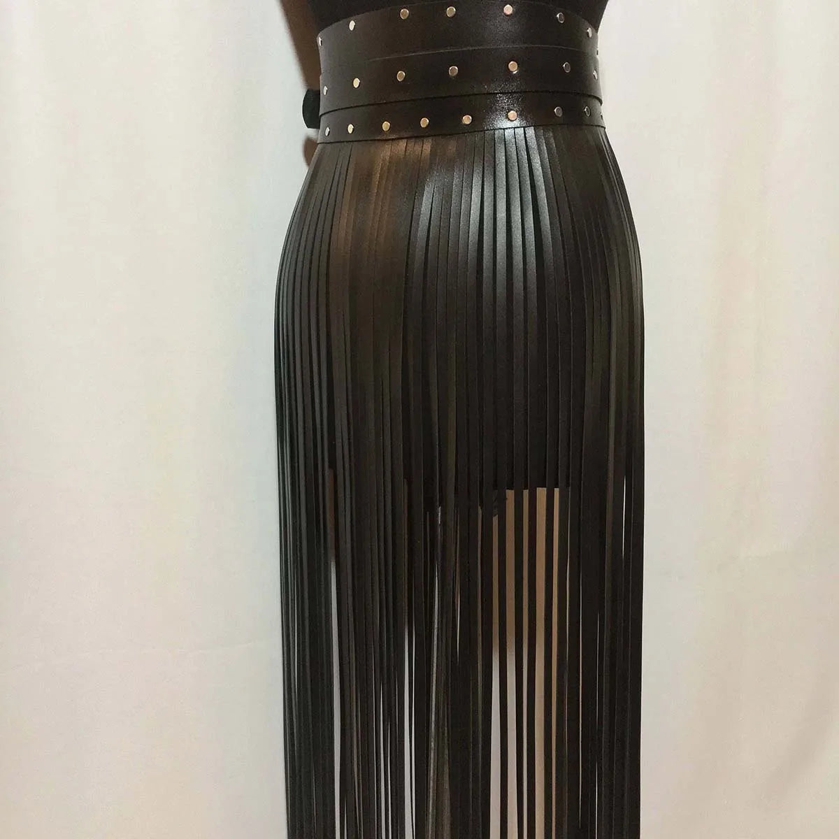 Sexy Gothic Leather Harness Waist Belt