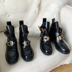 Platform British Style Retro Chelsea Gothic Boot