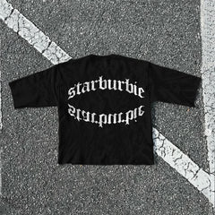 Hip Hop Teeth Graphic Cotton Oversized T-shirt