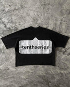 Streetwear Patchwork Retro Figure Graphic T-shirt