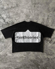 Streetwear Patchwork Retro Figure Graphic T-shirt