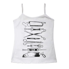 Fairy Grunge Letter Print Cotton T-shirt