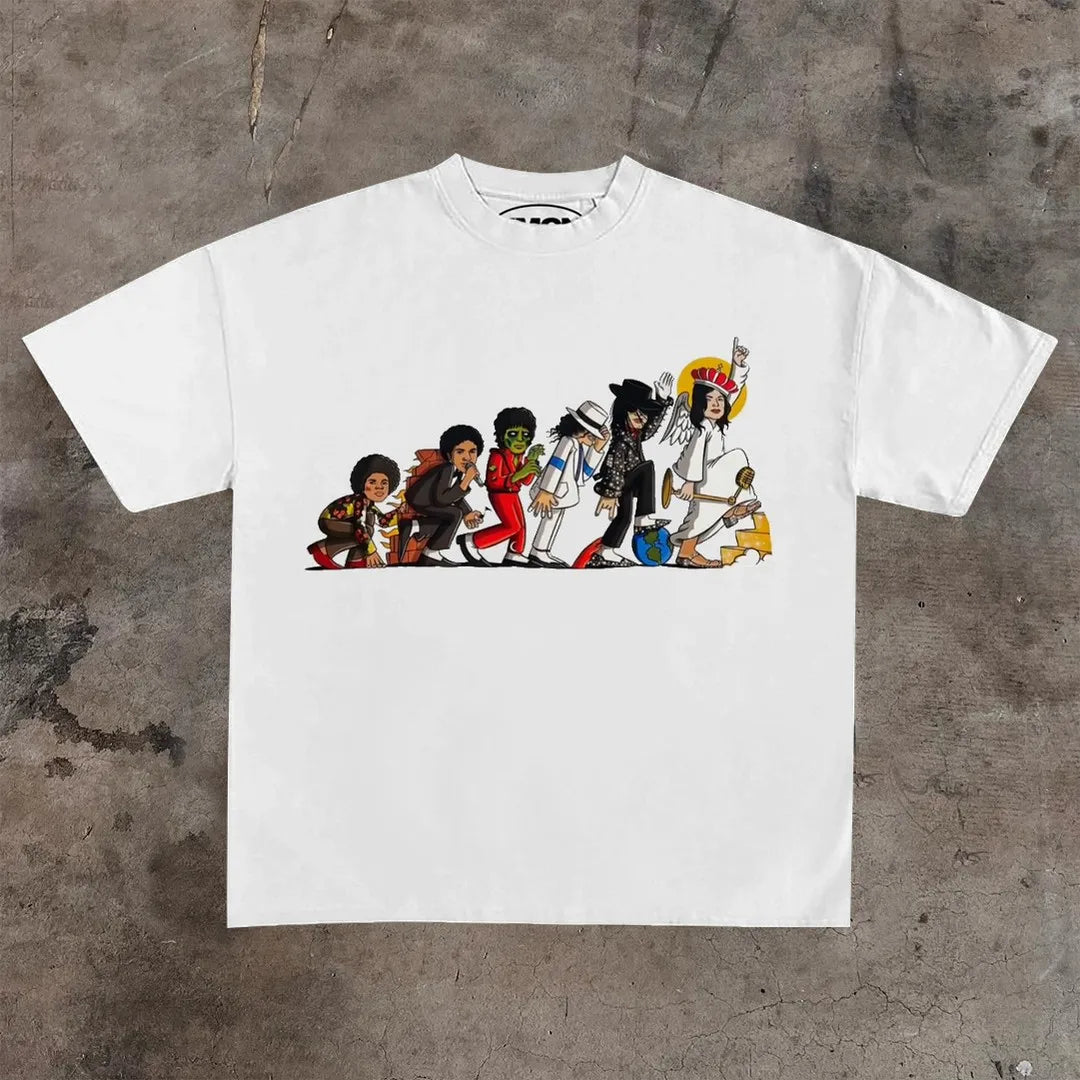 Rock Actor Graphic Cotton Oversized T-shirt Main image