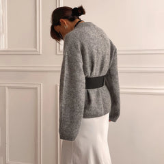 Fashion Gothic Leather Harness Belt