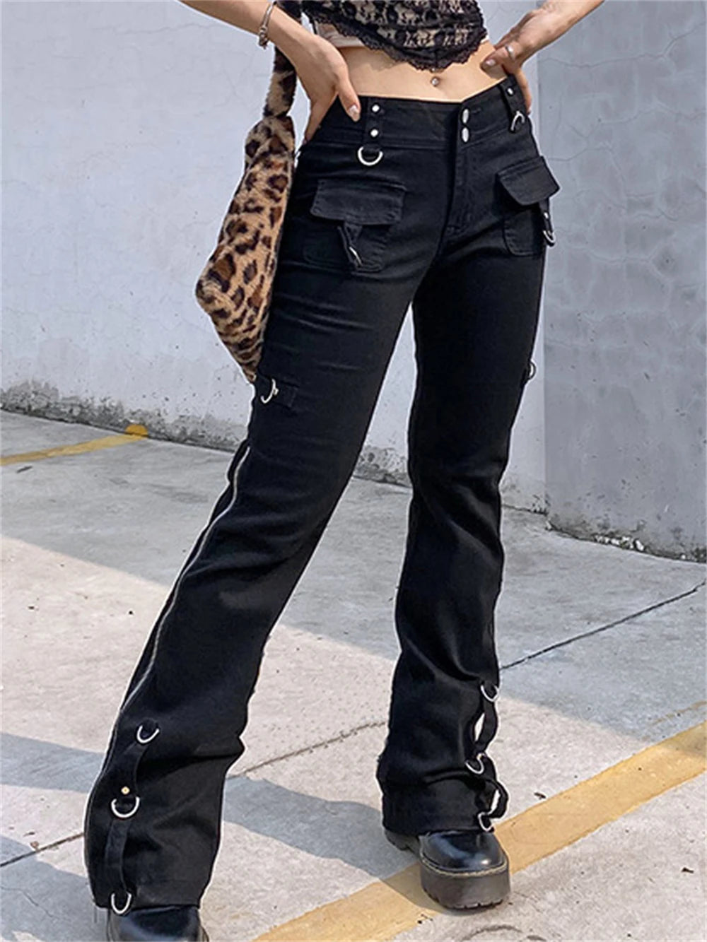 Emo Gothic Y2K Baggy Pant