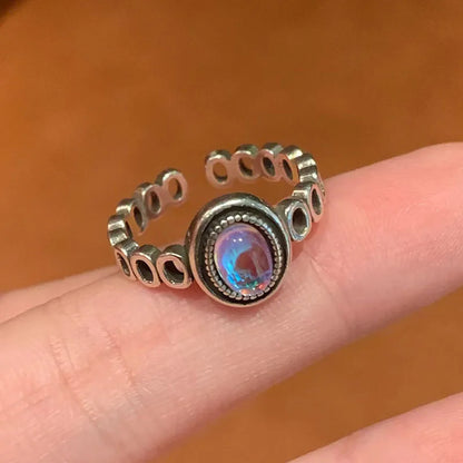 Vintage Gothic Zircon Cross Ring