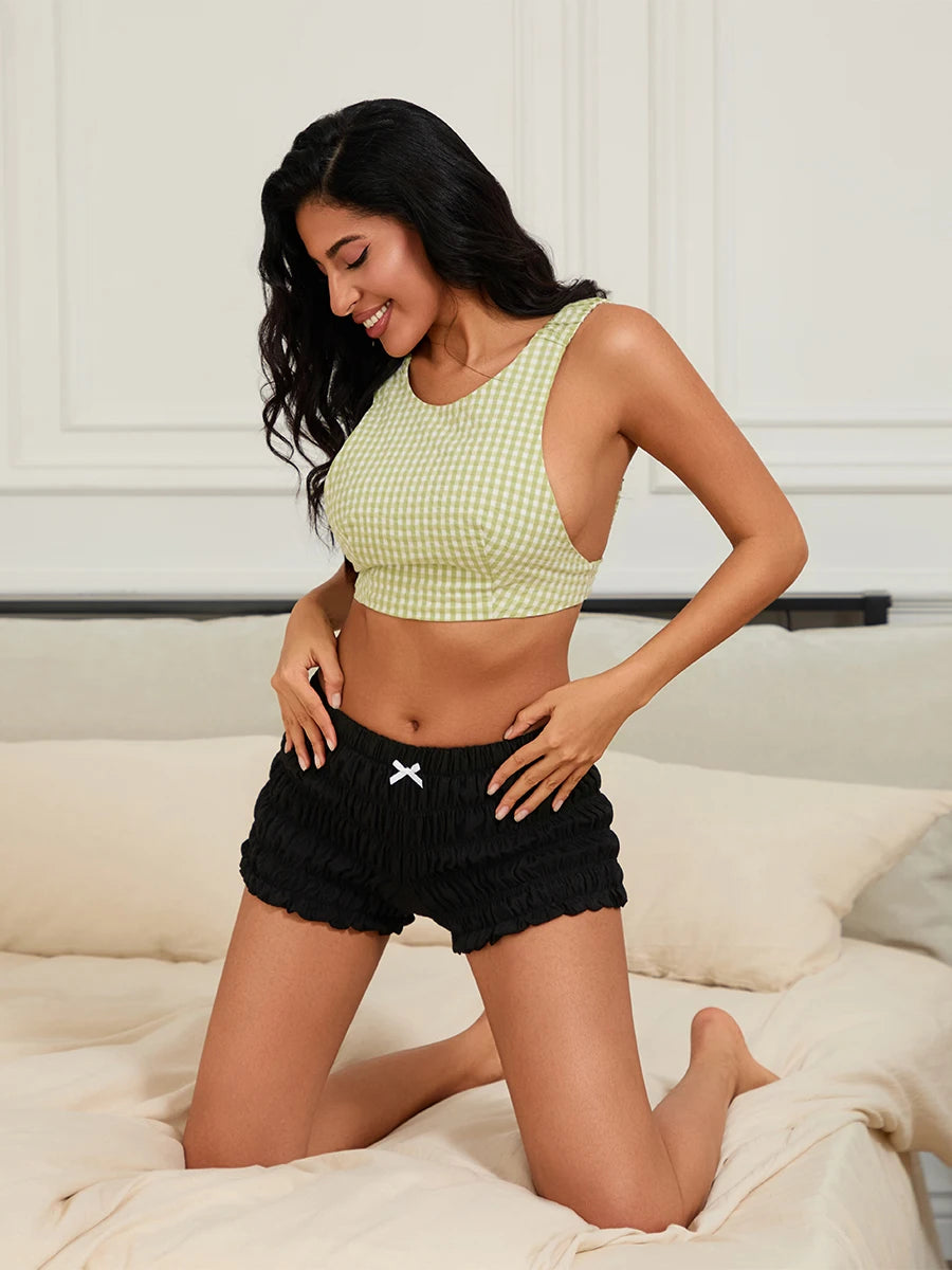 Ruffle Ruched Bloomer Short Main image