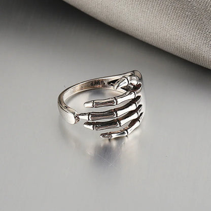 Crystal Cross Punk Gothic Ring