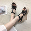 Summer Platform Open Toe High Heel Gothic Boot