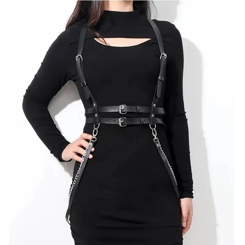 Fashion Gothic Harness Waist Belt Main image