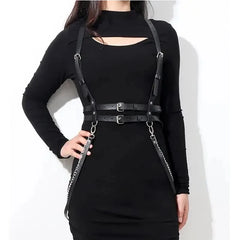 Fashion Gothic Harness Waist Belt