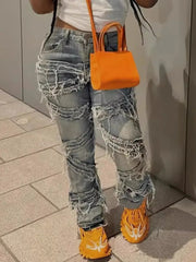 Tassel Gothic High Waist Pant