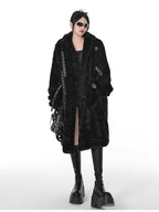 Thick Soft Fuzzy Fur Long Coat