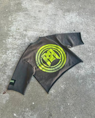 Hip-Hop Washed Retro Cotton Oversized T-shirt