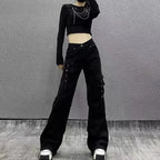 Slim Fit Flared Pants