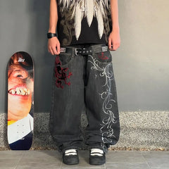 Harajuku Gothic Baggy Denim Pant