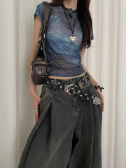 Retro Y2K Gothic Jeans Belt
