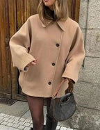 Vintage Double Pocket Wool Coat
