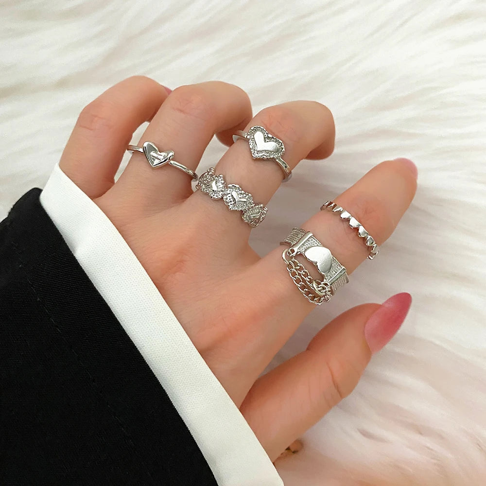 Fashion Simple Gothic Cross Punk Ring