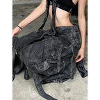 Black Gothic High Waist Pant